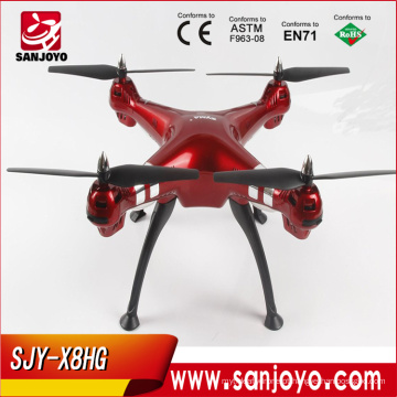 Brinquedos infantis Syma X8H modo sem cabeça Quadcóptero de controle remoto universal com câmera HD de 8MP Quadcóptero FPV Drone